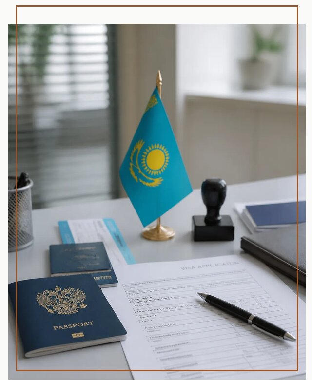 Оформление визы в Казахстан для поездки и работы в Горном-Алтайске